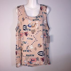WEST KEI Woven Print Tank